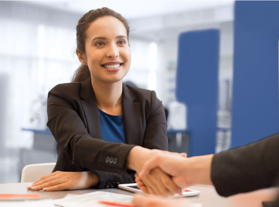 woman handshake home-1