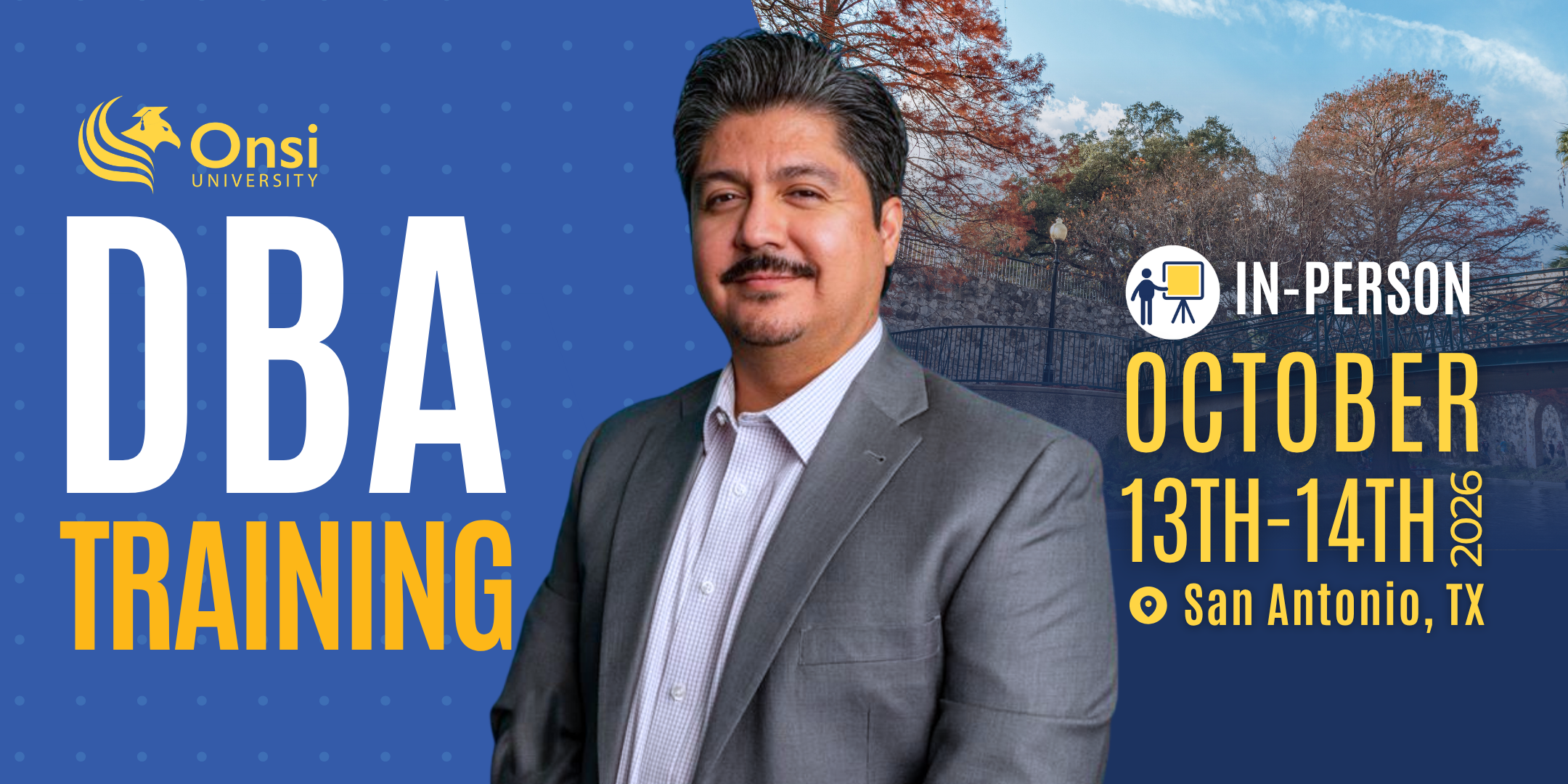 DBA 13 oct in person